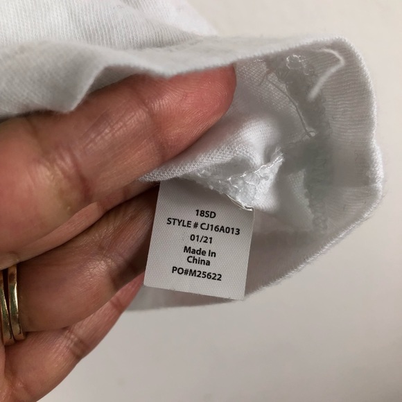 Wildfox Rainbow Coast Keke Clean White SZ S Beach Tropical Palm Tree Love Pride - Picture 5 of 7